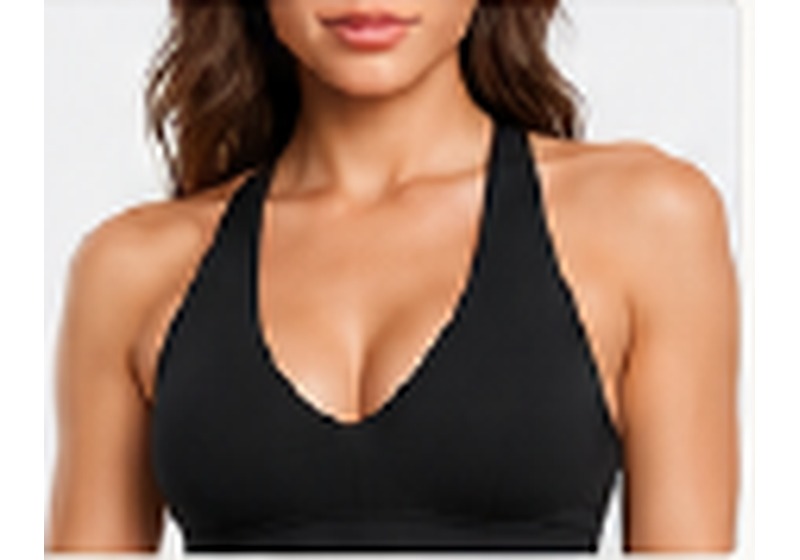 Halter V Neck Bra